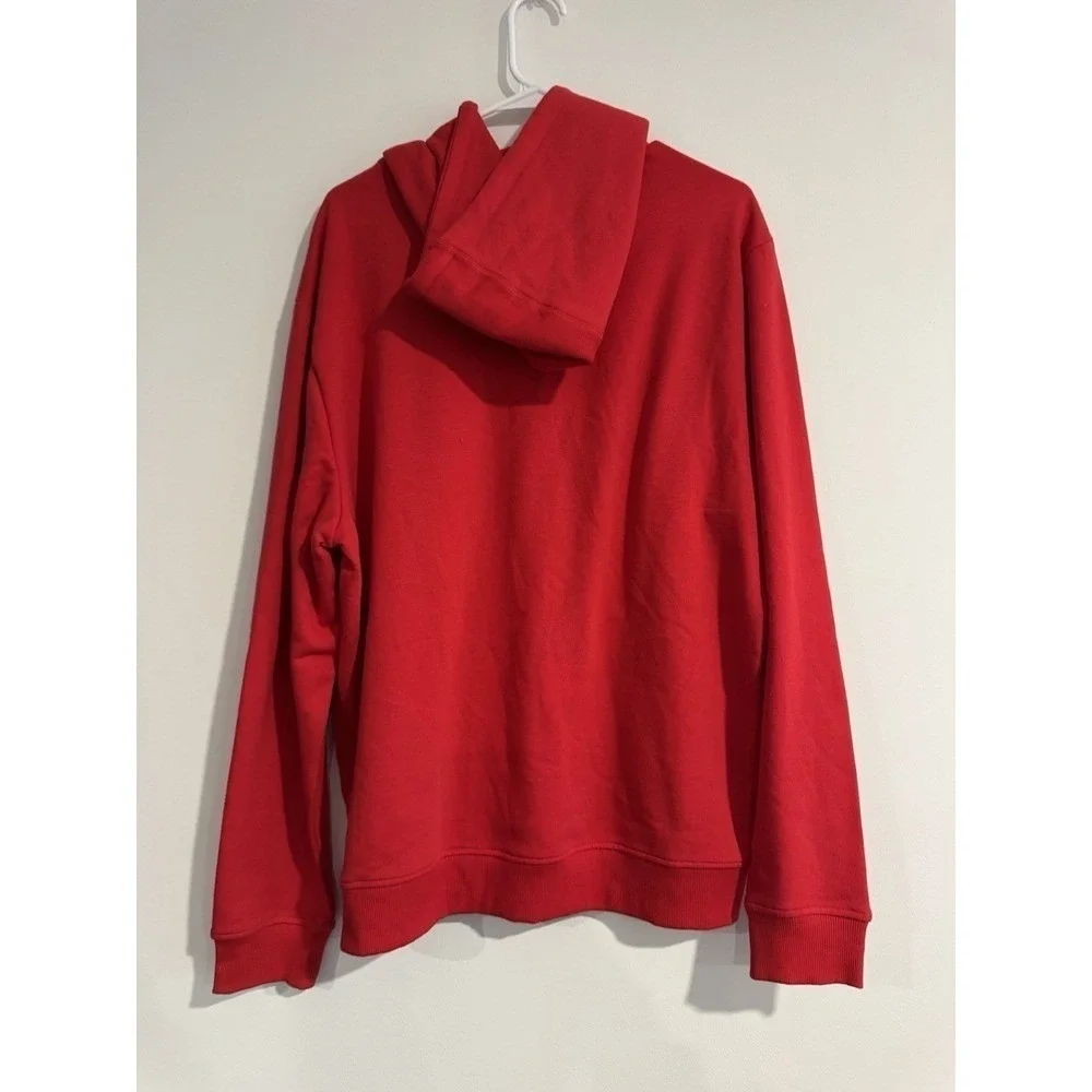 NWT Prince Pickleball Men's Hooded Pullover Sweatshirt Hoodie M Medium Red‎